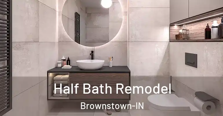 inner Bathroom imggen Half Bath Remodel Brownstown-IN