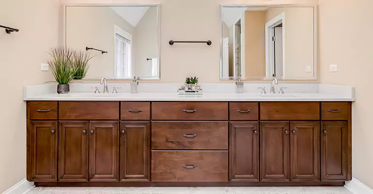 Bathroom Cabinet Renovation in Richmond