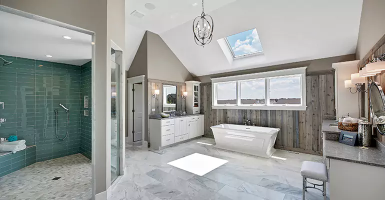 Guest Bathroom Flooring Remodel in Richmond