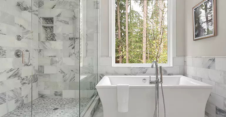 Bathtub to Tile Shower Conversion in Richmond